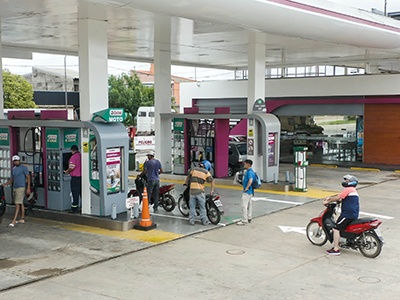 AXION energy tiene su primera isla exclusiva para motos